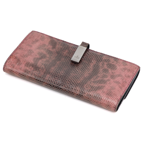 Gucci Long Python Bifold Wallet - Picture 3 of 9